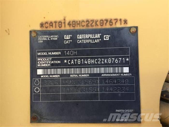 CAT 140 H Niveleuse