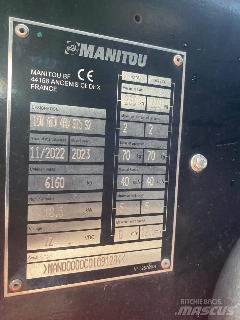 Manitou 160 ATJ Nacelles articulées