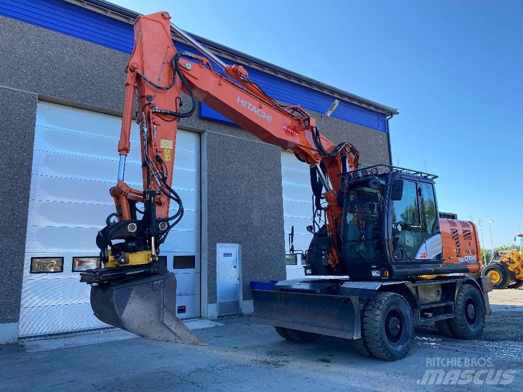 Hitachi ZX170w-6 2P Pelle sur pneus