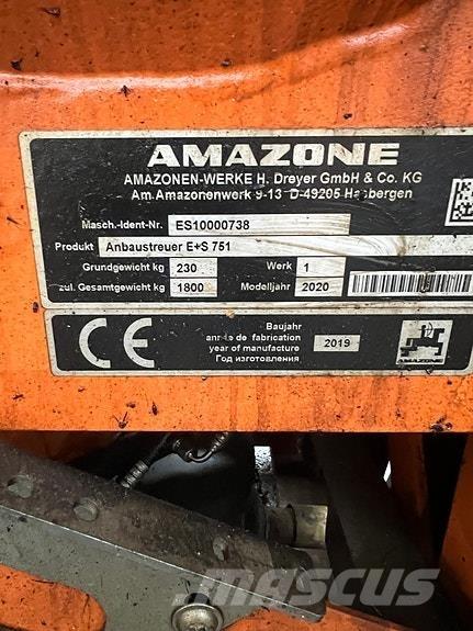 Amazone E+S 751 Autres équipements pour route et neige