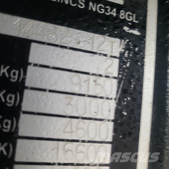 Bailey 12 T dumper Remorque multi-usage