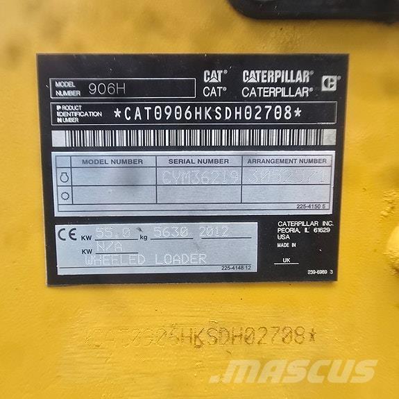 CAT 906H Chargeuse sur pneus