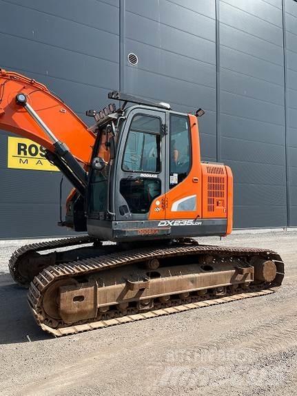 Doosan DX 235LCR-5 Pelle sur chenilles