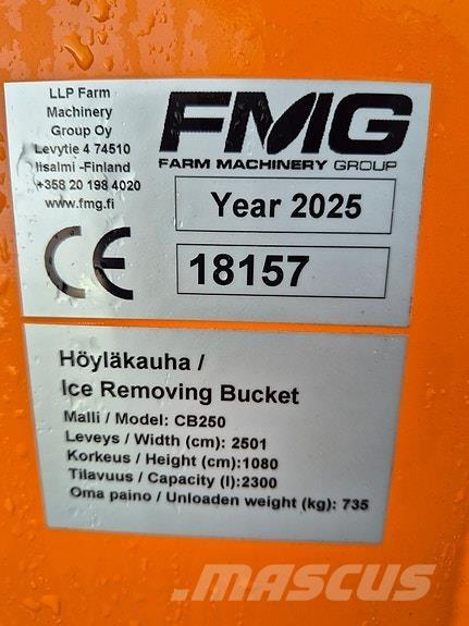 FMG CB 250 Autres équipements pour route et neige