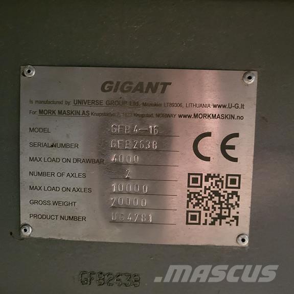 Gigant GFB 4-16 Remorque multi-usage