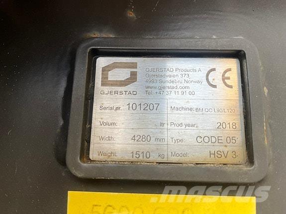 Gjerstad 420 GSV3 Chasse neige