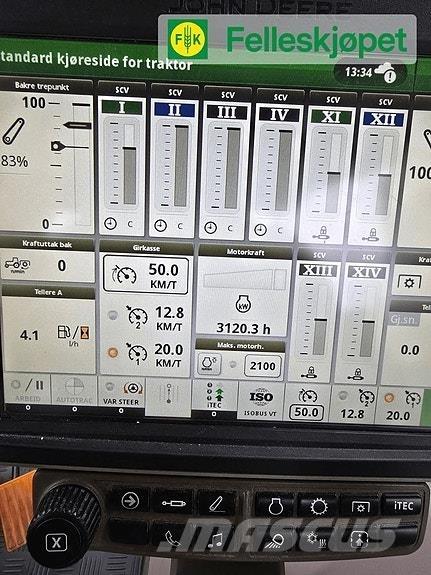 John Deere 6215R Tracteur
