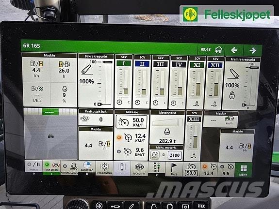 John Deere 6R 165 Tracteur