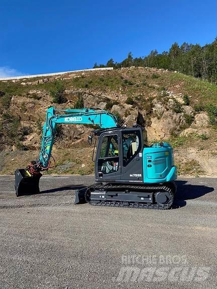 Kobelco SK75SR-7 Mini pelle 7t-12t