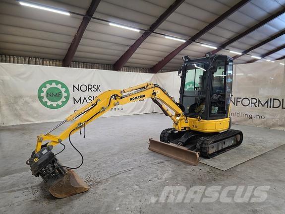 Komatsu PC26MR-3 Mini pelle < 7t