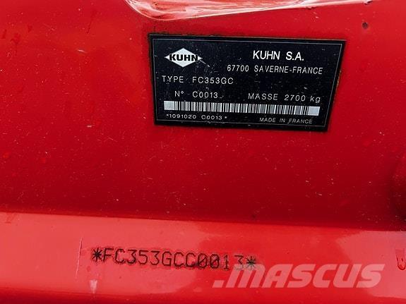 Kuhn FC353 GC Faucheuse