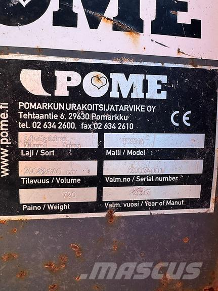 Pome 280 Trima Chasse neige