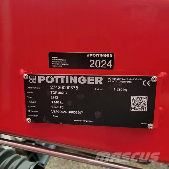 Pöttinger TOP 882C Andaineur