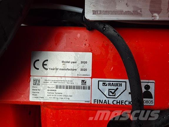 Rauch Axis 30.2 Epandeur de fumier