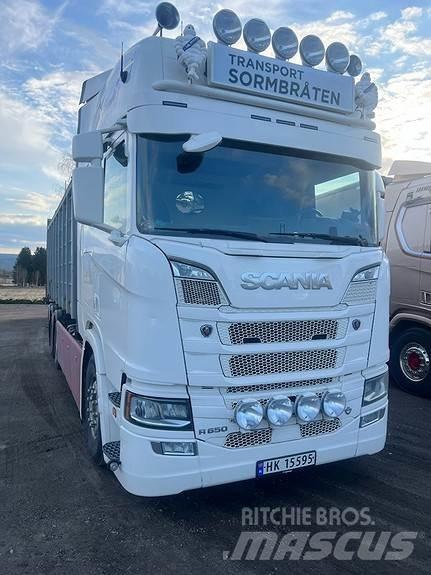 Scania R650B6X2NB Chariots à câble démontable