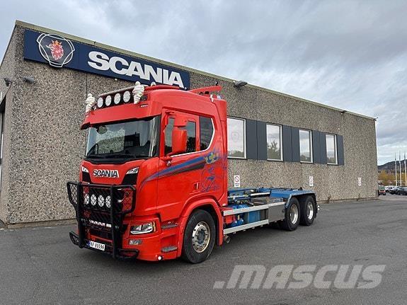 Scania R650B6x4NB Chariots à câble démontable