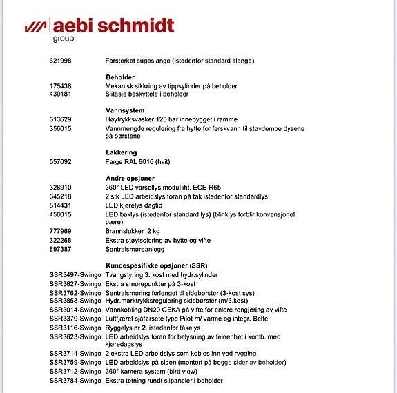 Schmidt Swingo 200+ Construction - Autres