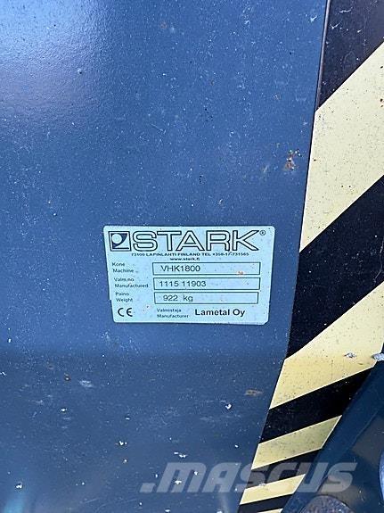 Stark VHK 1800 Autres équipements pour route et neige