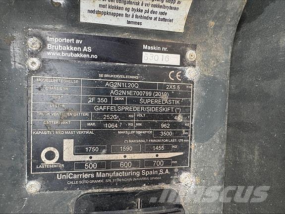 TCM FTB20 63016 Chariots diesel