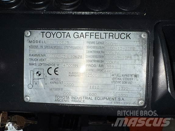 Toyota 62-FDF25 Chariots diesel