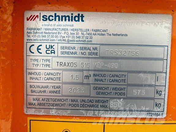  Traxos S15 VEP-490 Sableuse et saleuse