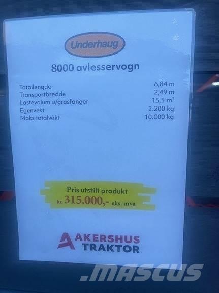 Underhaug 8000 Remorque multi-usage