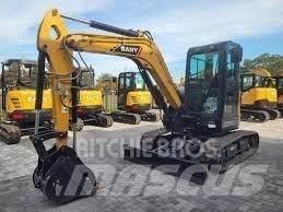 Sany SY50U Pelle sur chenilles