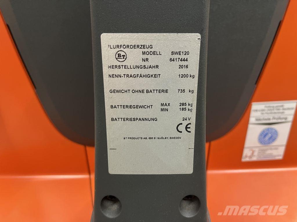BT SWE 120 Gerbeur accompagnant