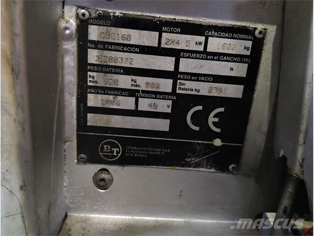BT C3E160 Manutention - Autres