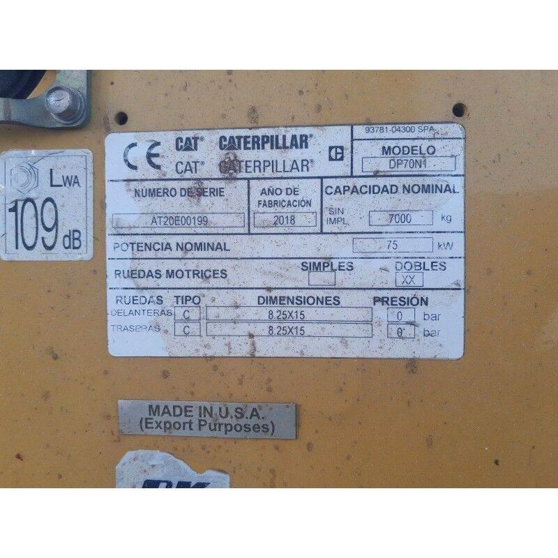 CAT DP70N1 Chariots diesel