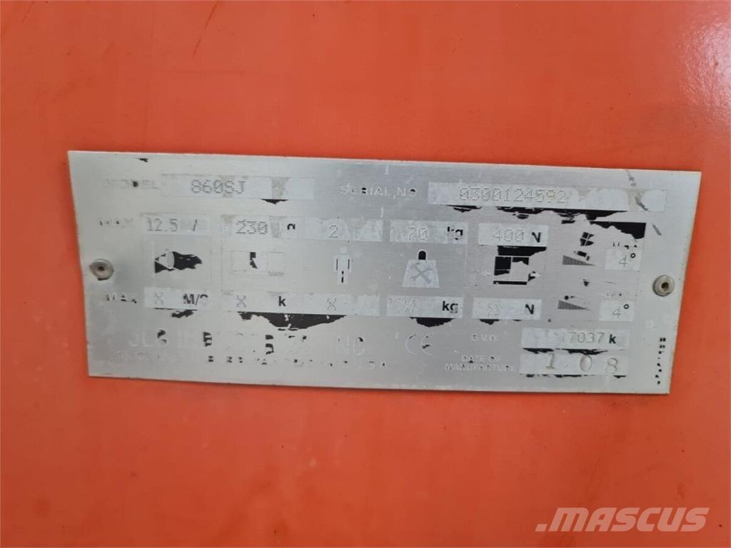 JLG 860SJ Nacelles télescopiques