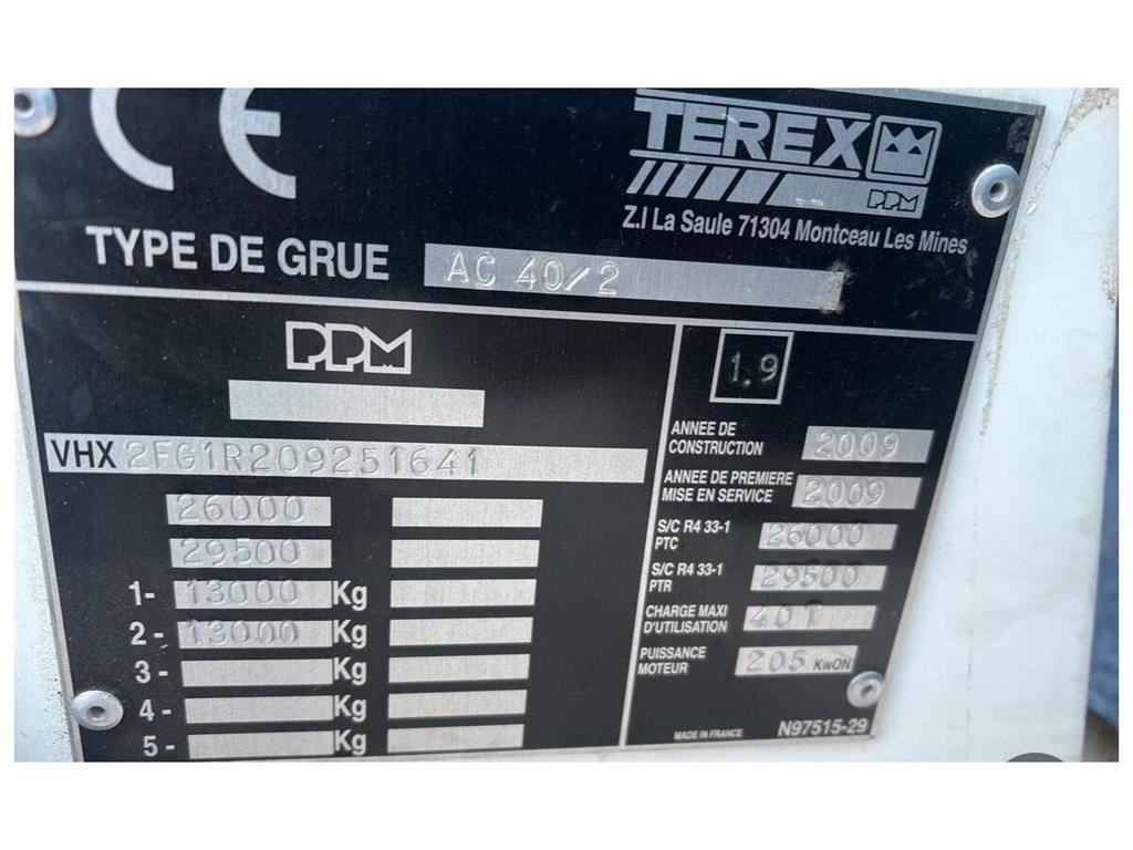 Terex AC40 Grues tout terrain