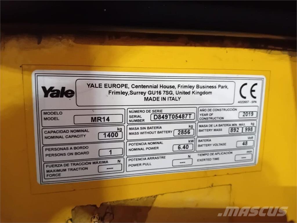 Yale MR14 Manutention - Autres