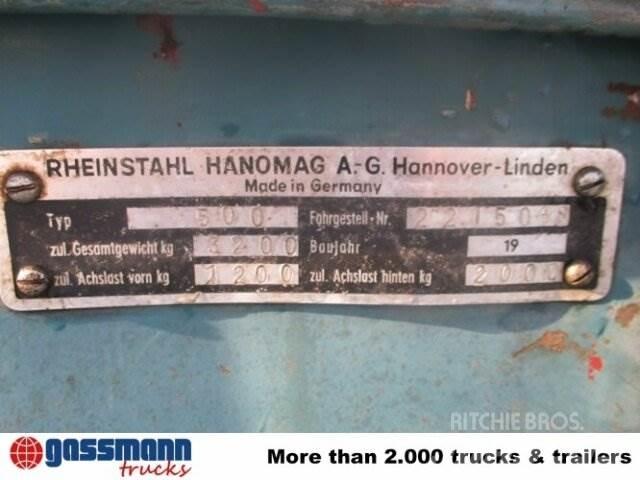 Hanomag Granit 500 Construction - Autres