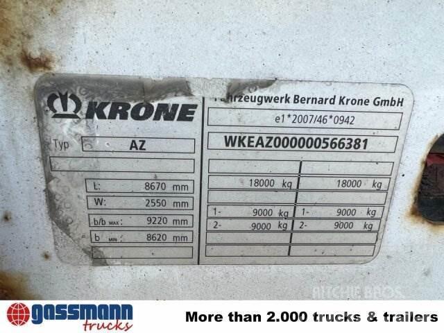 Krone AZP 18 Remorque à rideaux coulissants (PLSC)