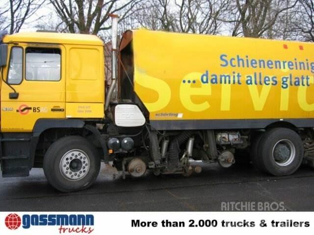 MAN T31 19.314 4x2 Balayeuse / Autolaveuse