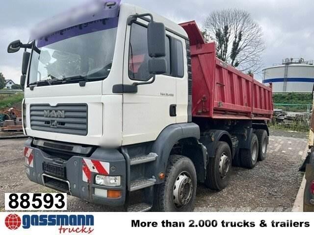 MAN TGA 35.400 8x4 BB Camion benne