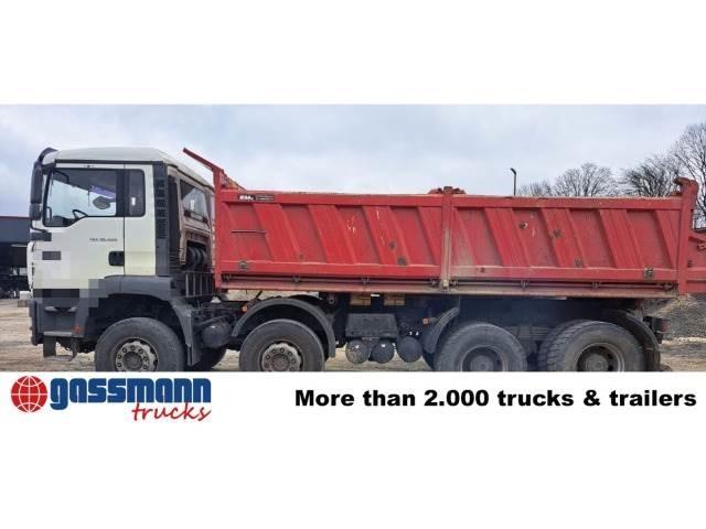 MAN TGA 35.400 8x4 BB Camion benne