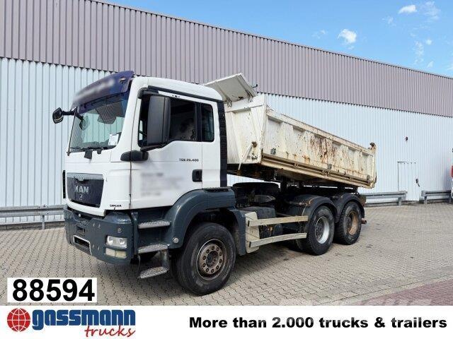 MAN TGS 26.400 6x4 BB Camion benne
