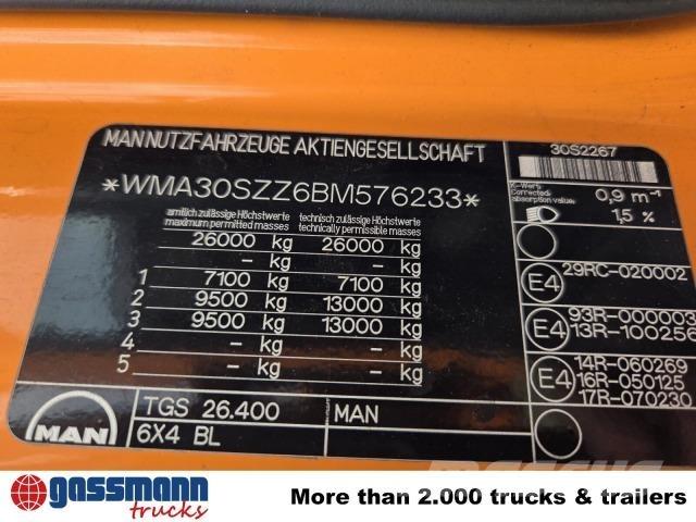 MAN TGS 26.400 6X4 BL Châssis cabine