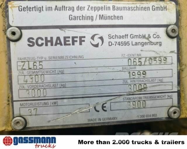 Schaeff ZL65 Radlader Construction - Autres