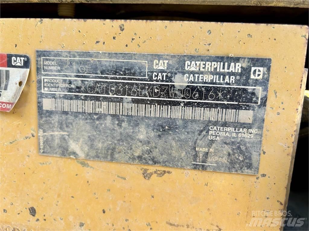 CAT 316EL Pelle sur chenilles