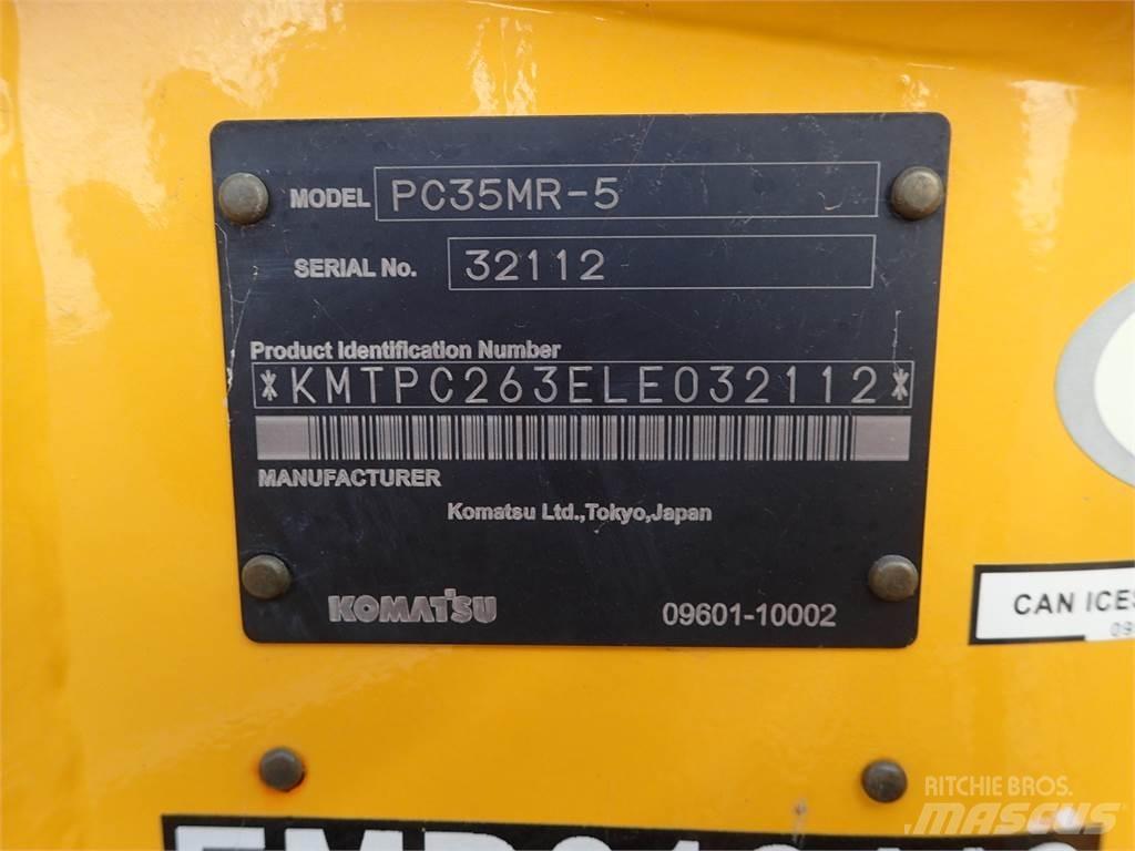 Komatsu PC35MR-5 +1 Pelle sur chenilles