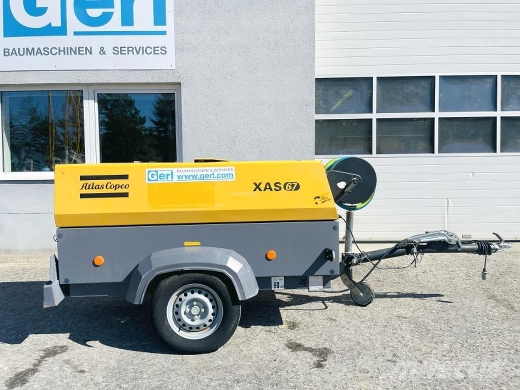 Atlas Copco XAS67 DDG Compresseur