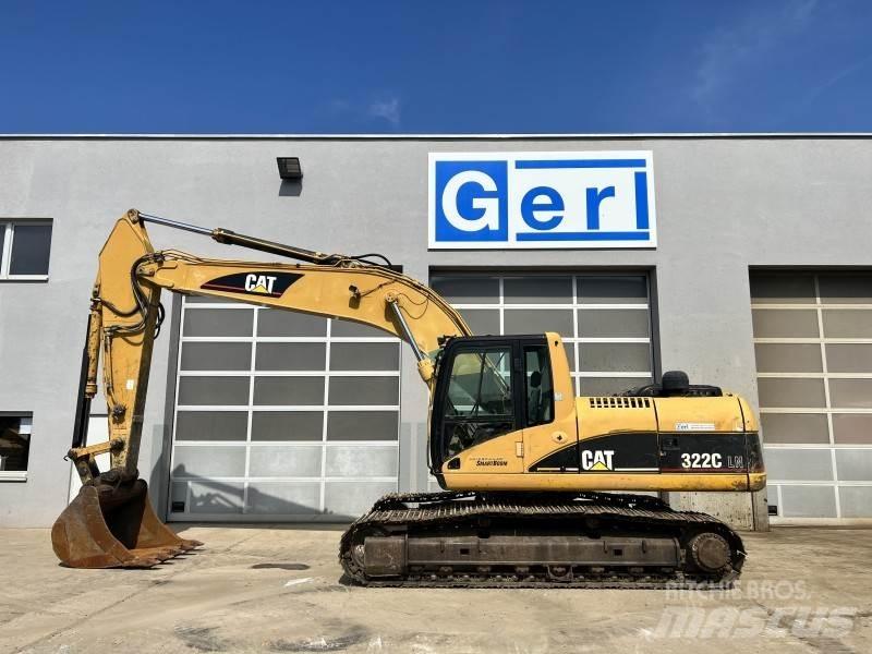 CAT 322 C LN Pelle sur chenilles