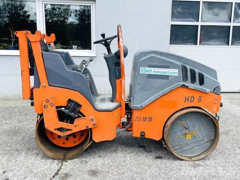 Hamm HD8 VV Rouleaux tandem