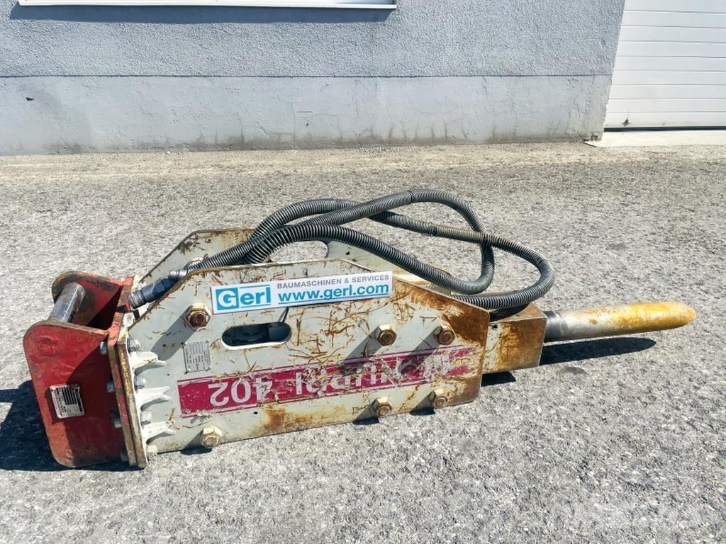  Huppi 402 Enfonce pieu hydraulique