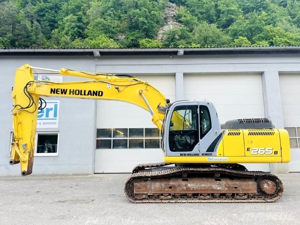 Kobelco - New Holland E265B Pelle sur chenilles
