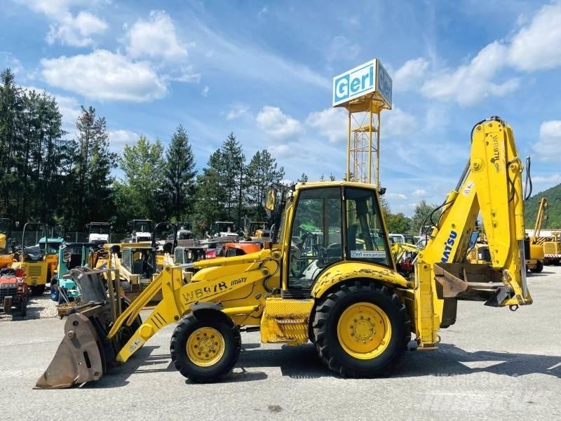 Komatsu WB97R-2 Tractopelle