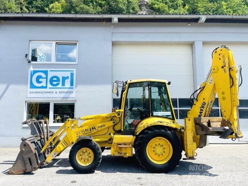 Komatsu WB97R-2 Tractopelle